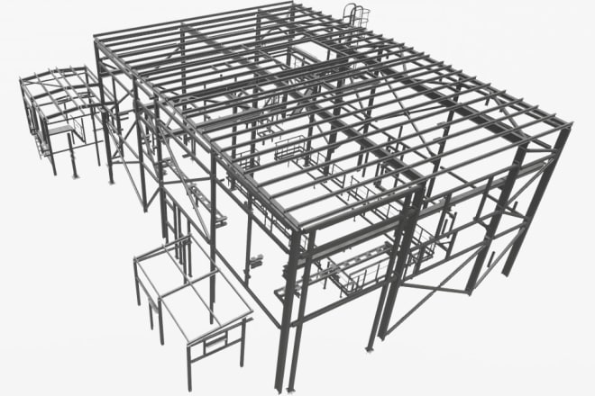 I will do professional structural steel shop drawings