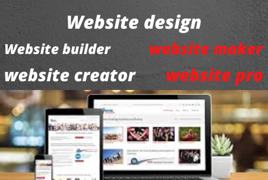 I will do professional website design from wix as a website creator