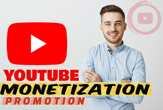 I will do promotion for youtube channel monetization