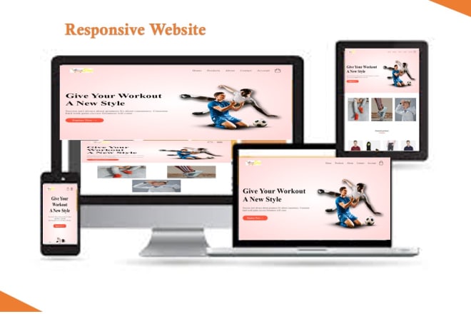 I will do responsive web design any type