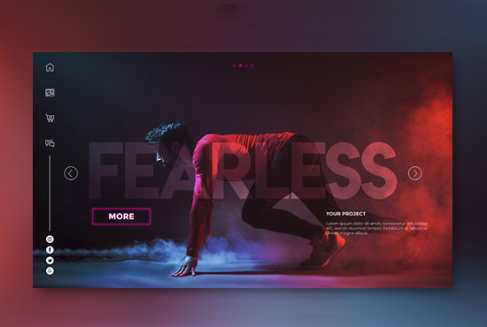 I will do shopify banner, advertising or website banner, header