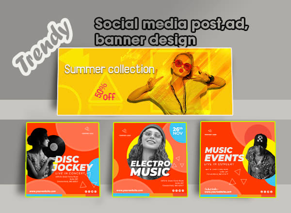 I will do social media image design