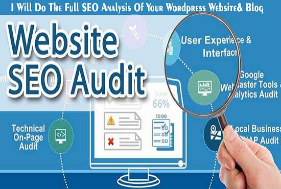 I will do the full SEO analysis of your website
