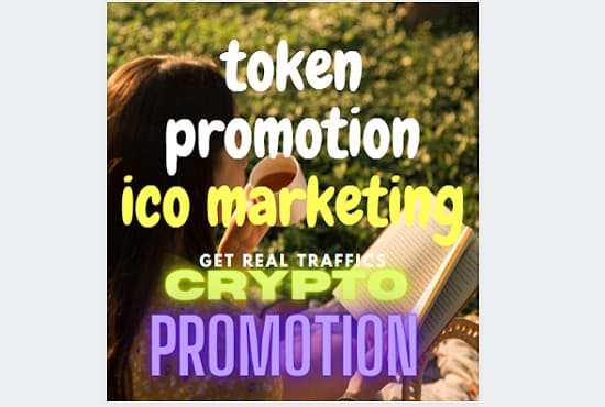 I will do token, bitcoin talk, crypto promotion to huge audience