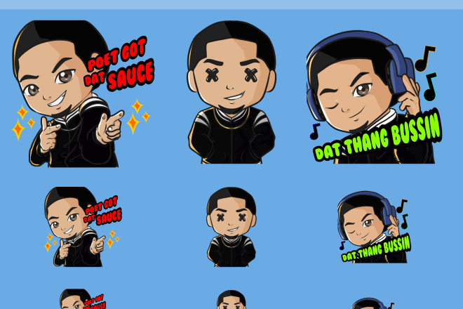 I will do twitch emotes and sub badges