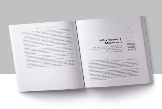 I will do typesetting, book formatting and layout design