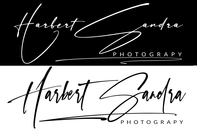 I will do unique and creative signature logo, handwritten or text