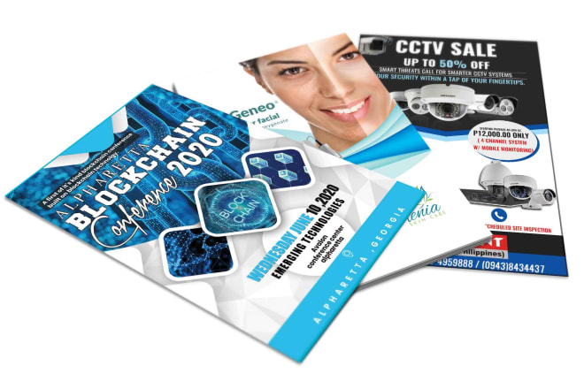 I will do unique car leaflet and graphic design