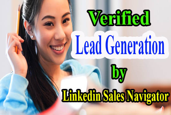 I will do verified lead generation by linkedin sales navigator