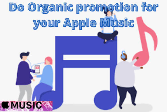 I will do viral apple music promotion, apple music playlist, apple music