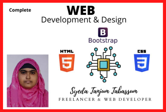 I will do web development and web design and good at wordpress