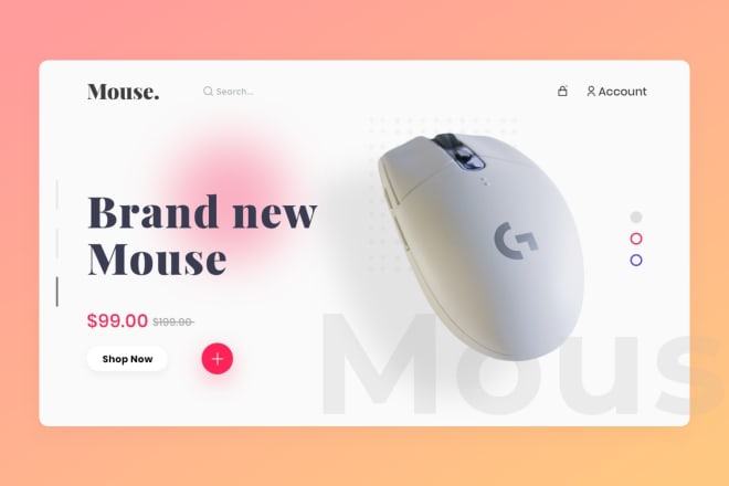 I will do website design in adobe xd, UI design, UI UX design,ui ux