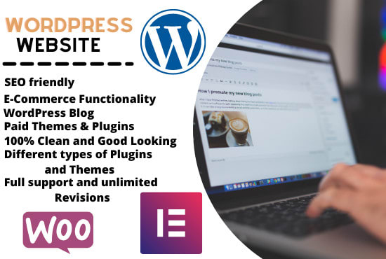 I will do wordpress web design and build responsive website