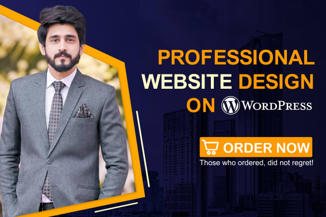 I will do wordpress website design redesign or wordpress landing page