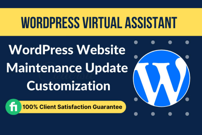 I will do wordpress website maintenance update and fix issues