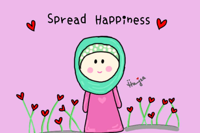 I will doodle a cute facebook cover photo for you