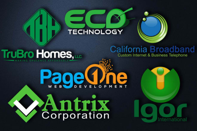 I will draft business name brand domain and company name with logo design for branding