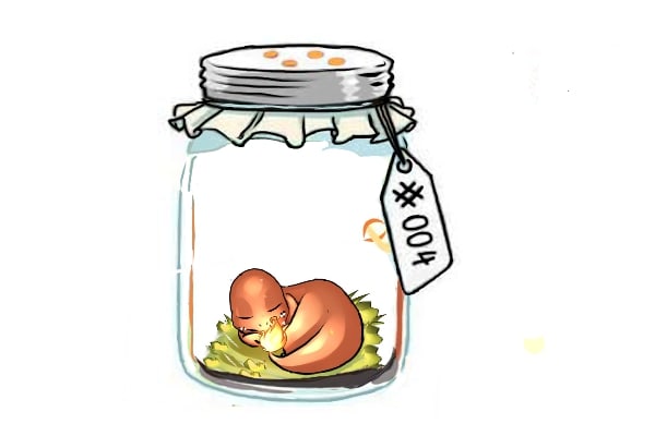 I will draw a pokemon in a jar