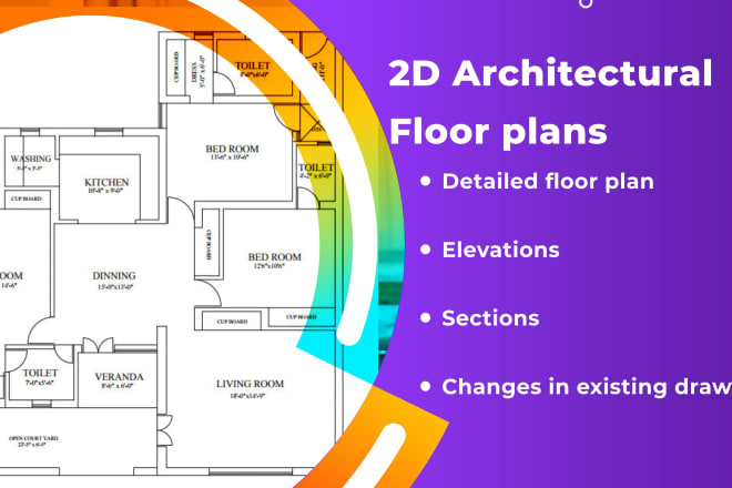I will draw architectural drawings and convert pdf, sketch or image to autocad