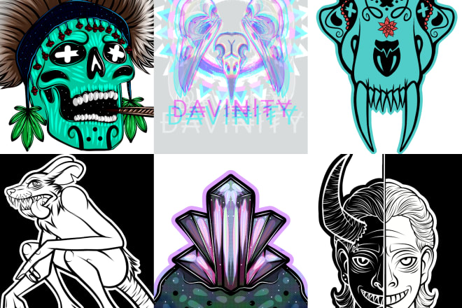 I will draw custom icon, sticker or tattoo designs