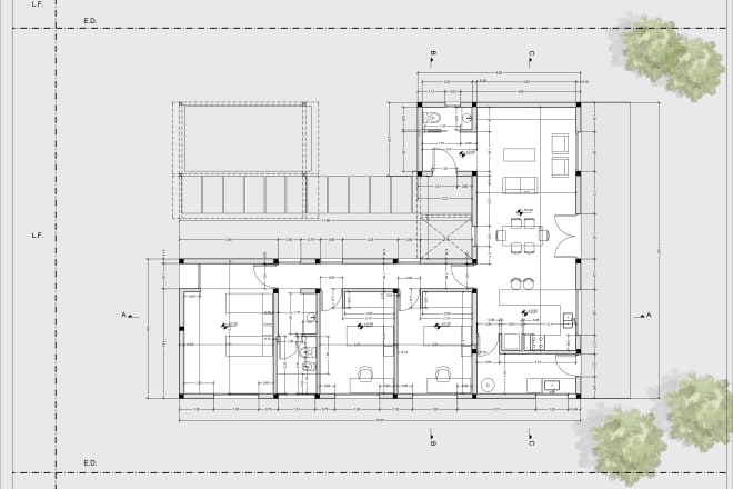 I will draw floor plan from pdf, sketch or cad