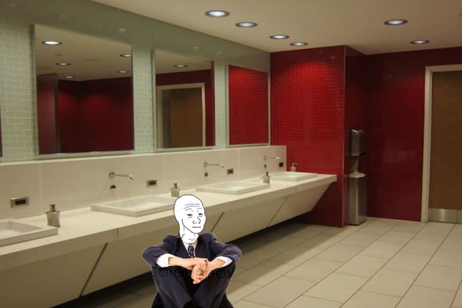 I will draw or create really bad comics and photoshop pictures