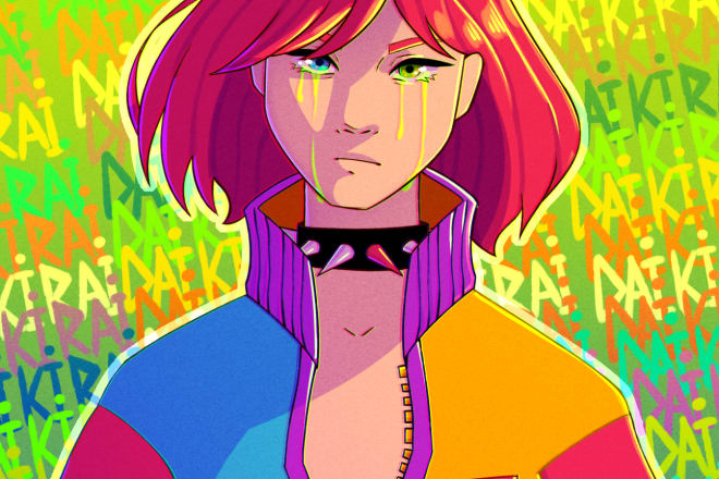 I will draw you aesthetic art of whatever character you want to