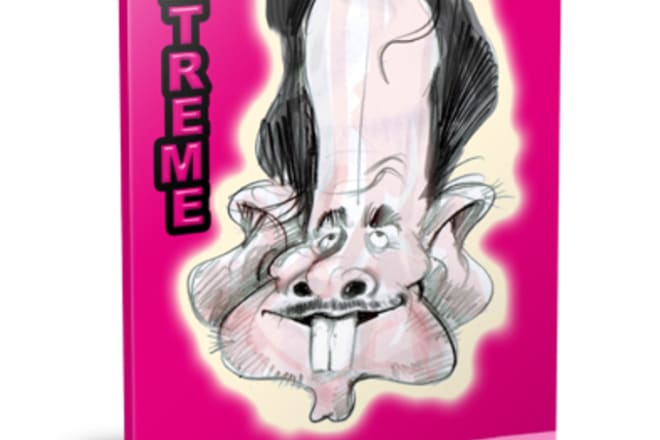 I will draw you exxxtremly hand drawn caricature