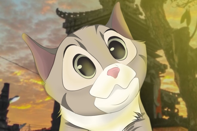 I will draw your lovely pets into disney style