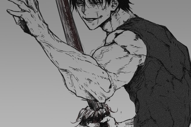 I will draw your manga and anime characters for you