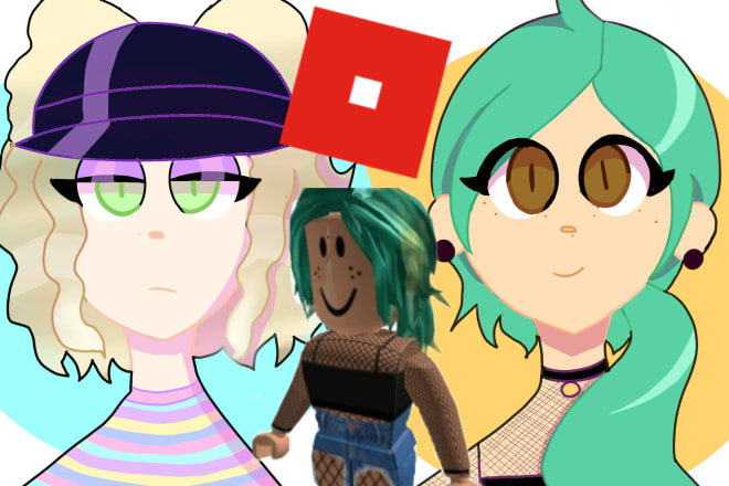 I will draw your roblox or minecraft avatar in my style