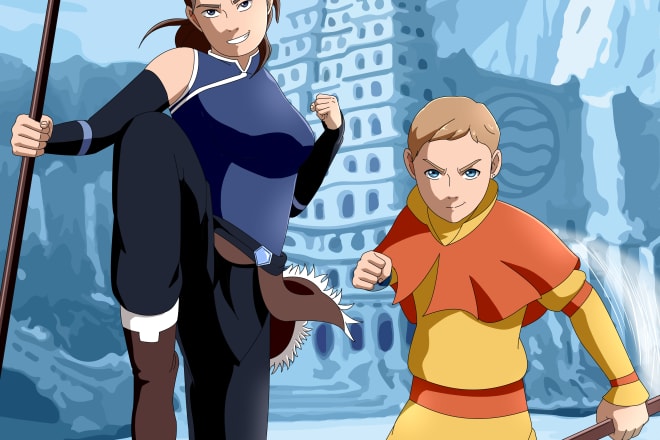 I will drawing you in avatar the last airbender style