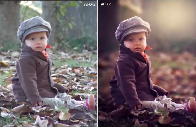 I will edit kids outdoor photoshoot pics