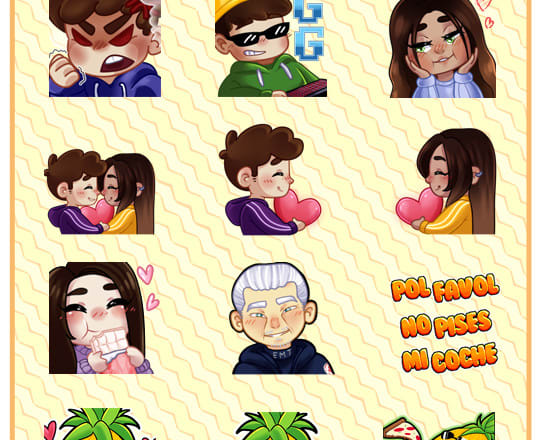 I will emotes personalizados para twitch custom emotes for twitch