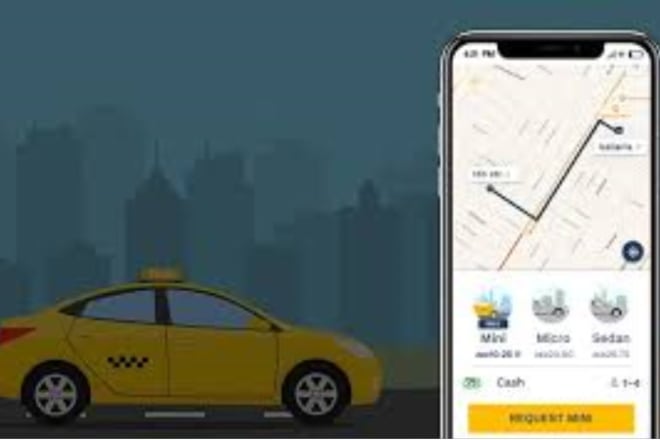 I will establish uber app,taxi booking app, food delivery app,parcel delivery app