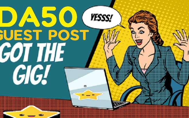 I will fashion guest post on da50 site dofollow indexed backlinks