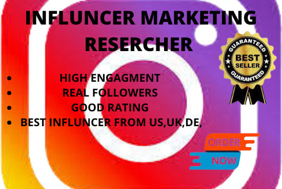 I will find the best instagram influencer for for influencer marketing