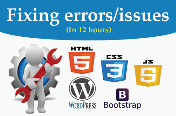 I will fix or debug any html, css, js and wordpress issues