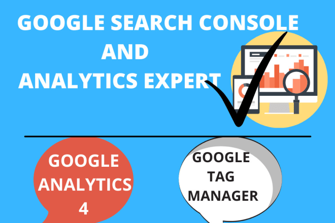 I will fix search console, google analytics, mobile usability and index coverage error