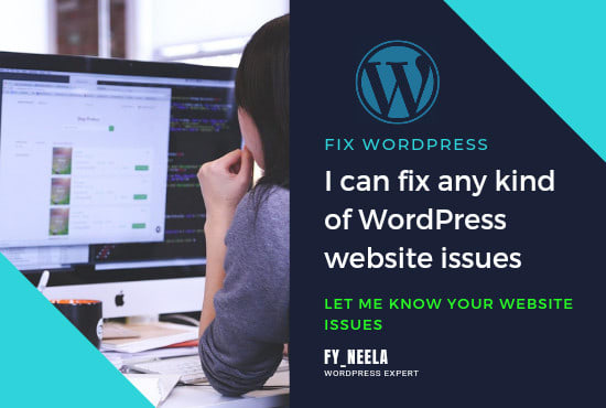 I will fix wordpress bug, fatal error, any kind of issues