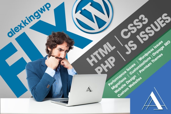 I will fix wordpress issues online