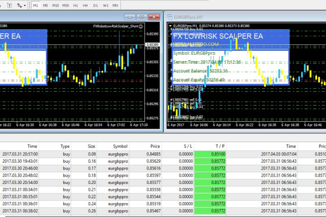 I will forex gold bot, scalper ea bot, scalping, goldnix trading bot for mt4