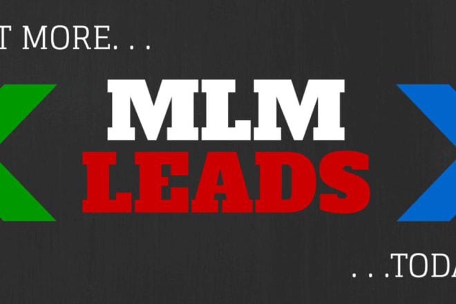 I will generate 50k mlm and network marketing email leads