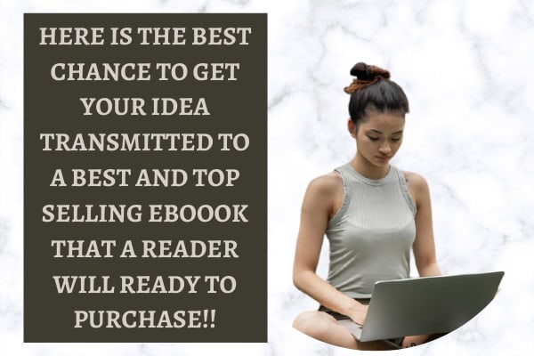 I will ghostwrite a well formatted ebook, research your topic, edit and proofread