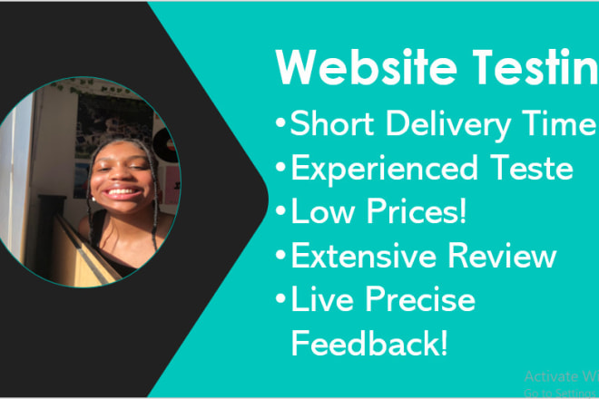 I will give you a live, in depth review of your website or app