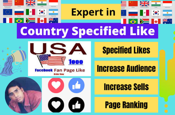 I will grow country specified page like