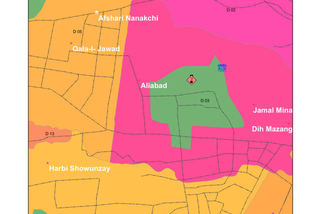 I will help in arcgis mapping analysis with thematic map creation