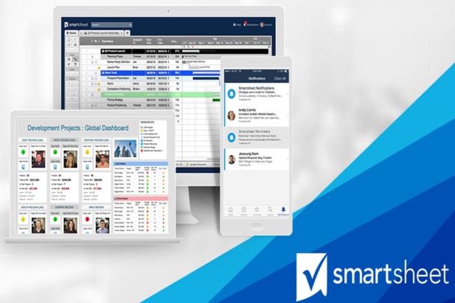 I will help you manage your tasks using smartsheet