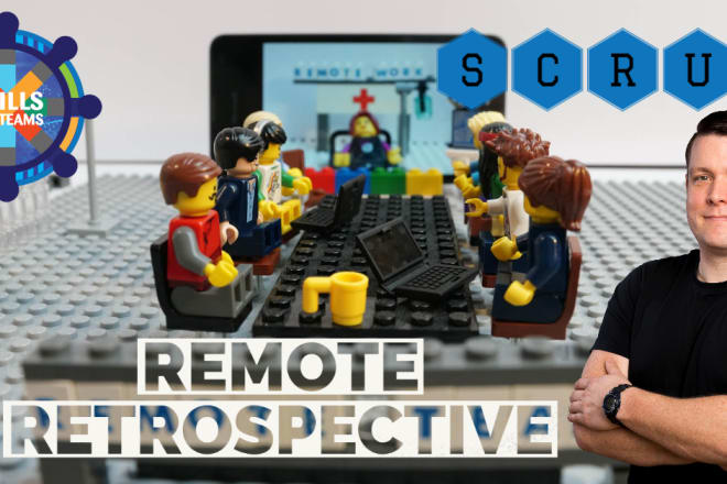 I will hold a scrum retrospective remote as a scrum master