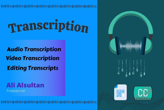 I will impeccably transcribe 60 min per day